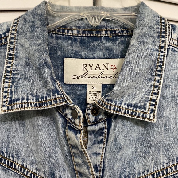 Ryan Michael Dresses & Skirts - Ryan Michael Denim dress